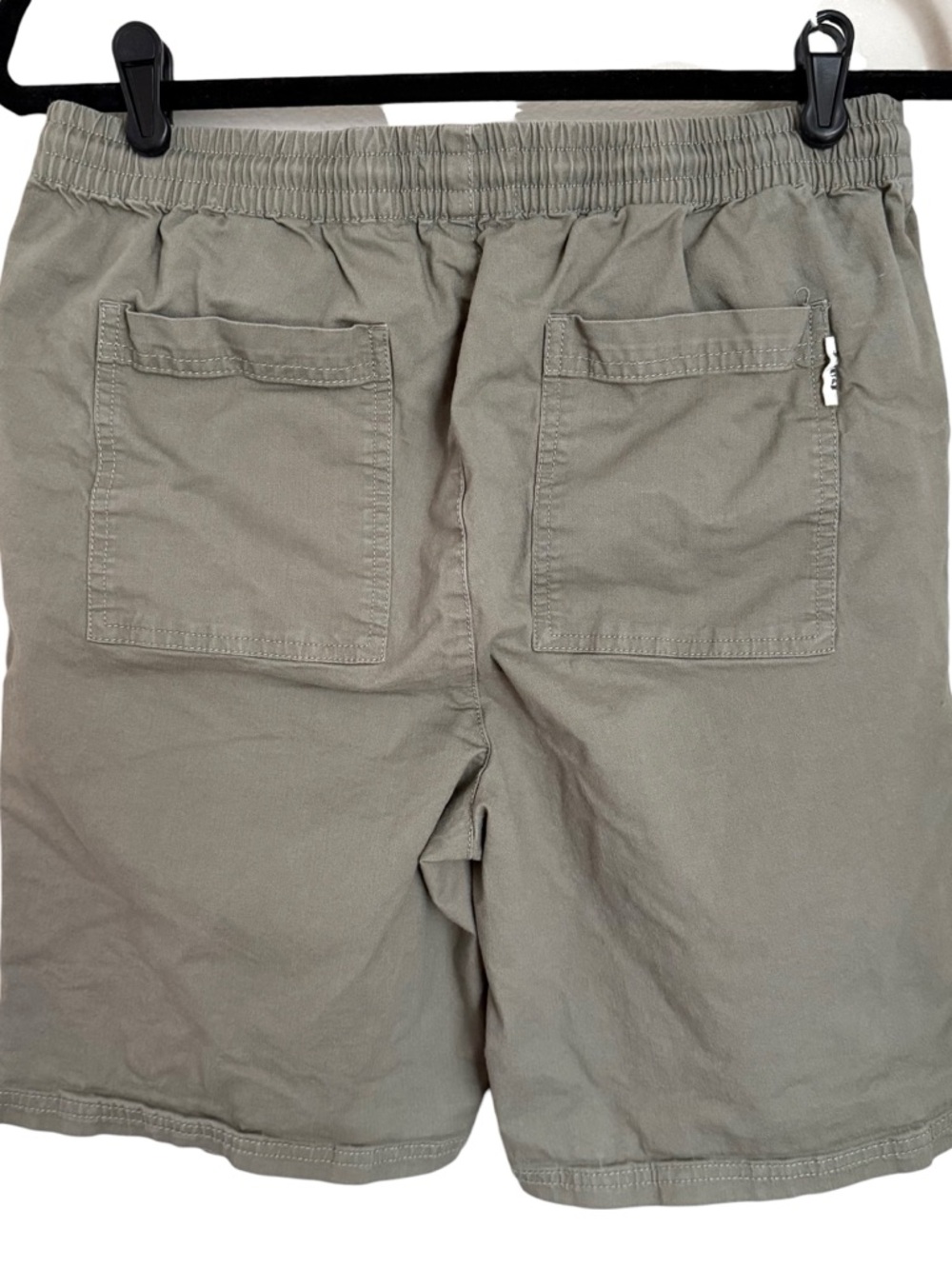 Pact Men's Athletic Shorts in Olive - Picture 3 of 3